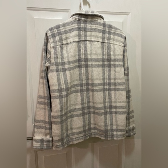 Hollister Gray Plaid Utility Jacket - Picture 2 of 10